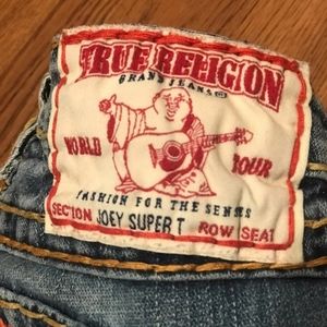 Size 23 True Religion Joey Super T jeans